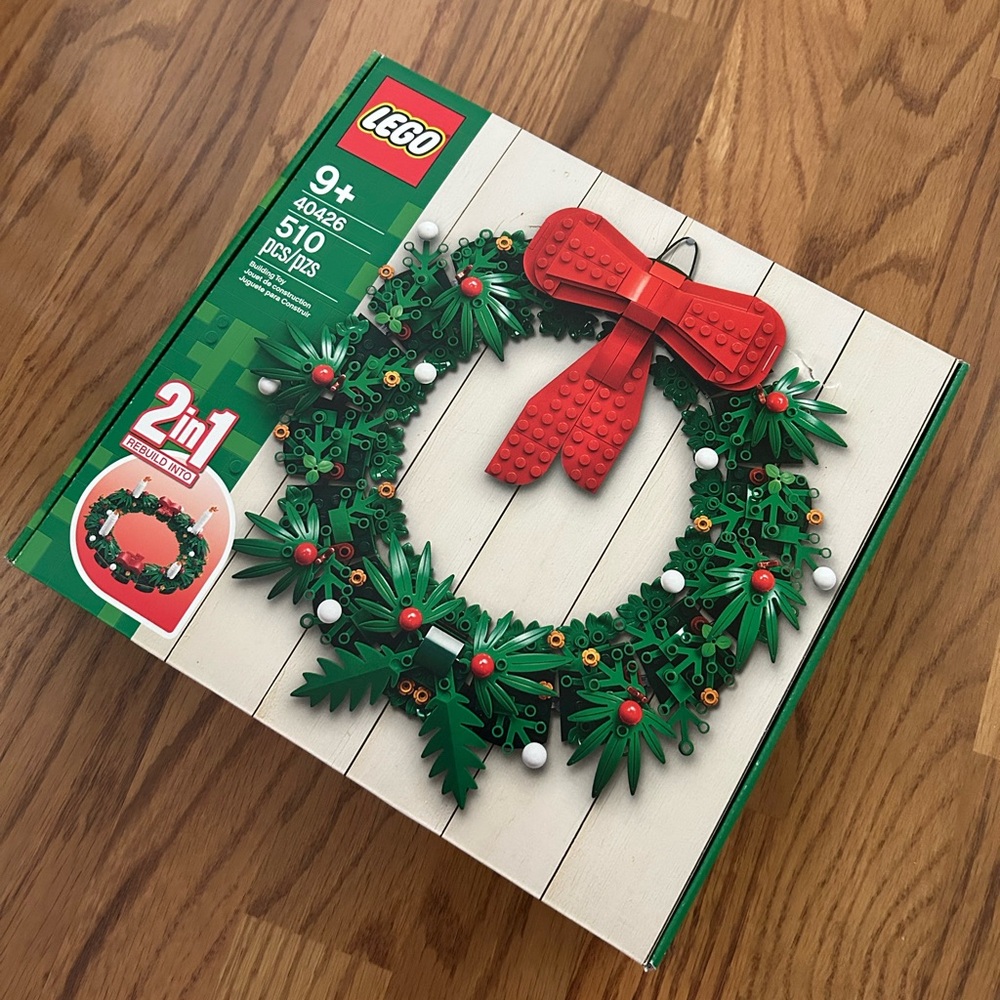 LEGO 2 in one Christmas Wreath/Advent